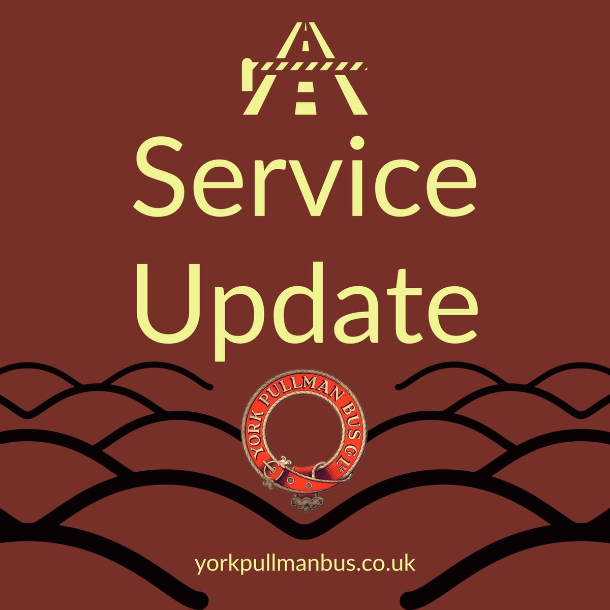 Service Update #19 We are still seeing delays of up to 10 minutes coming into #York due to the road closure on A1M. Please allow extra time for your journey.