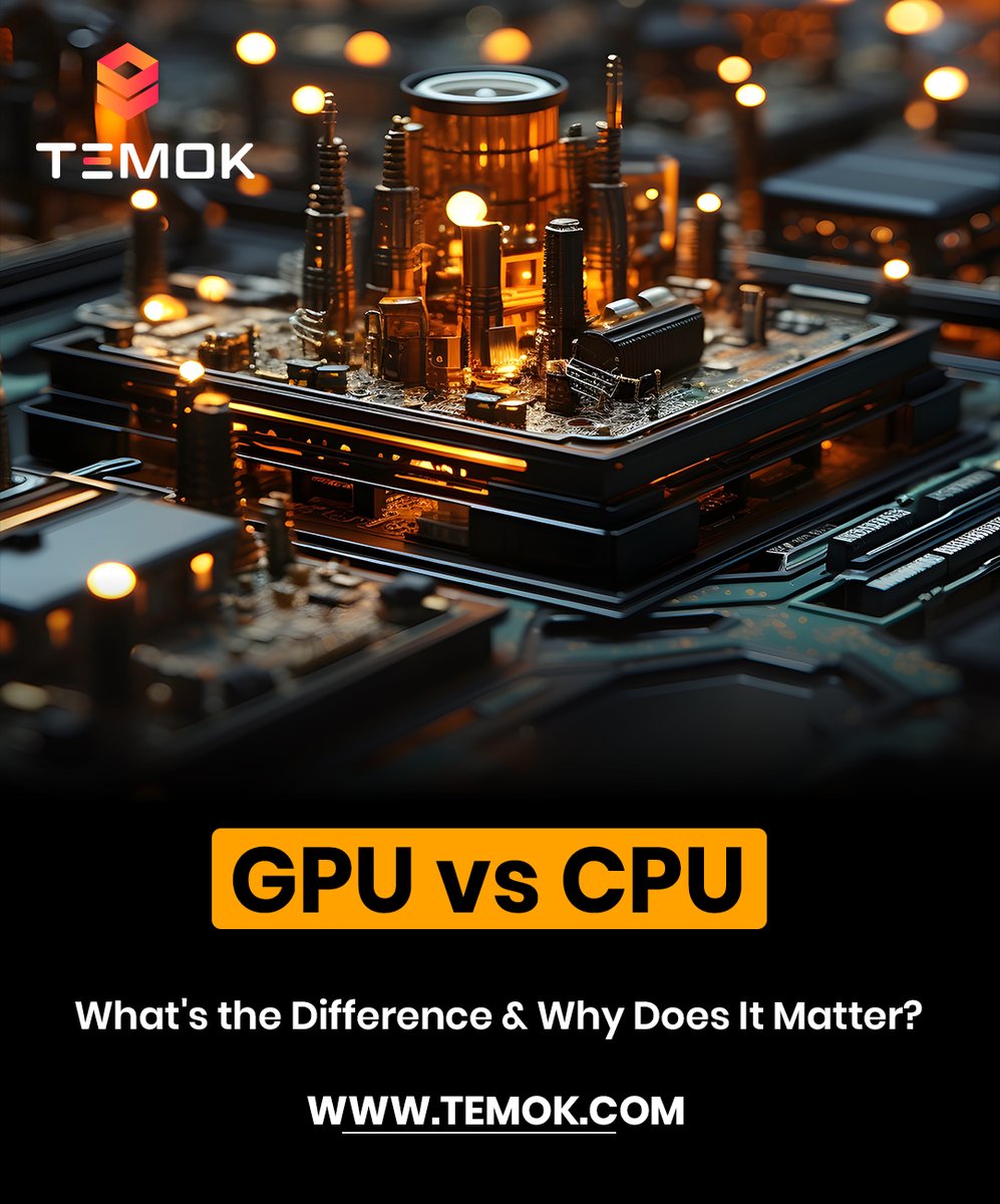 temokvoice's tweet photo. Geometric mathematical computations on CPUs at the time caused performance concerns. As a result, we have created a comprehensive comparison of GPU vs CPU.
https://t.co/6UcTUz5cGe

#GPUvsCPU #TechComparison #CPUorGPU #GraphicProcessingUnit #CPUvsGPU #CentralProcessingUnit https://t.co/9H7kV8Qkon