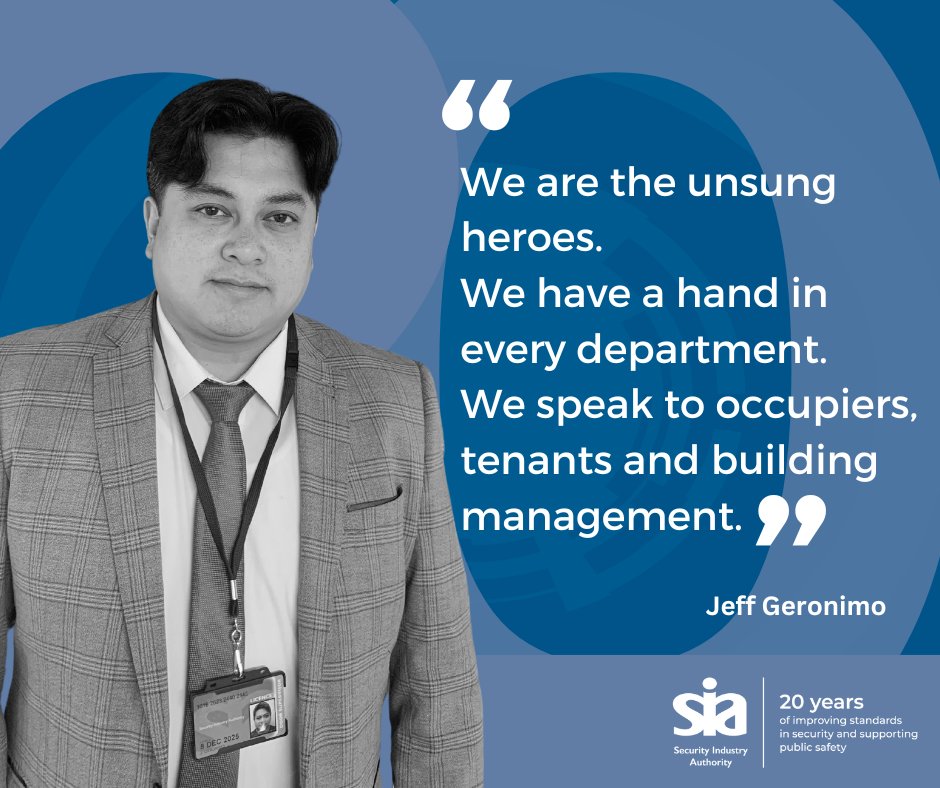 Jeff got his SIA door supervision licence in 2022 and is a supervisor at a corporate building in the City of London. He reflects on his experiences of retraining to work in private security and opportunities to progress. Read his story: orlo.uk/i28QY #SIAat20