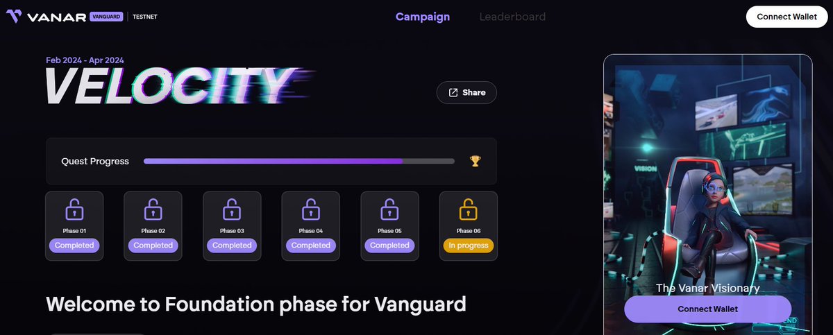 Make sure to participate in our FINAL PHASE of Vanar Testnet campaign.

Visit velocity.vanarchain.com, claim free testnet $VANRY tokens, and start exploring the blockchain.

This is your opportunity to be part of something revolutionary from the ground up.