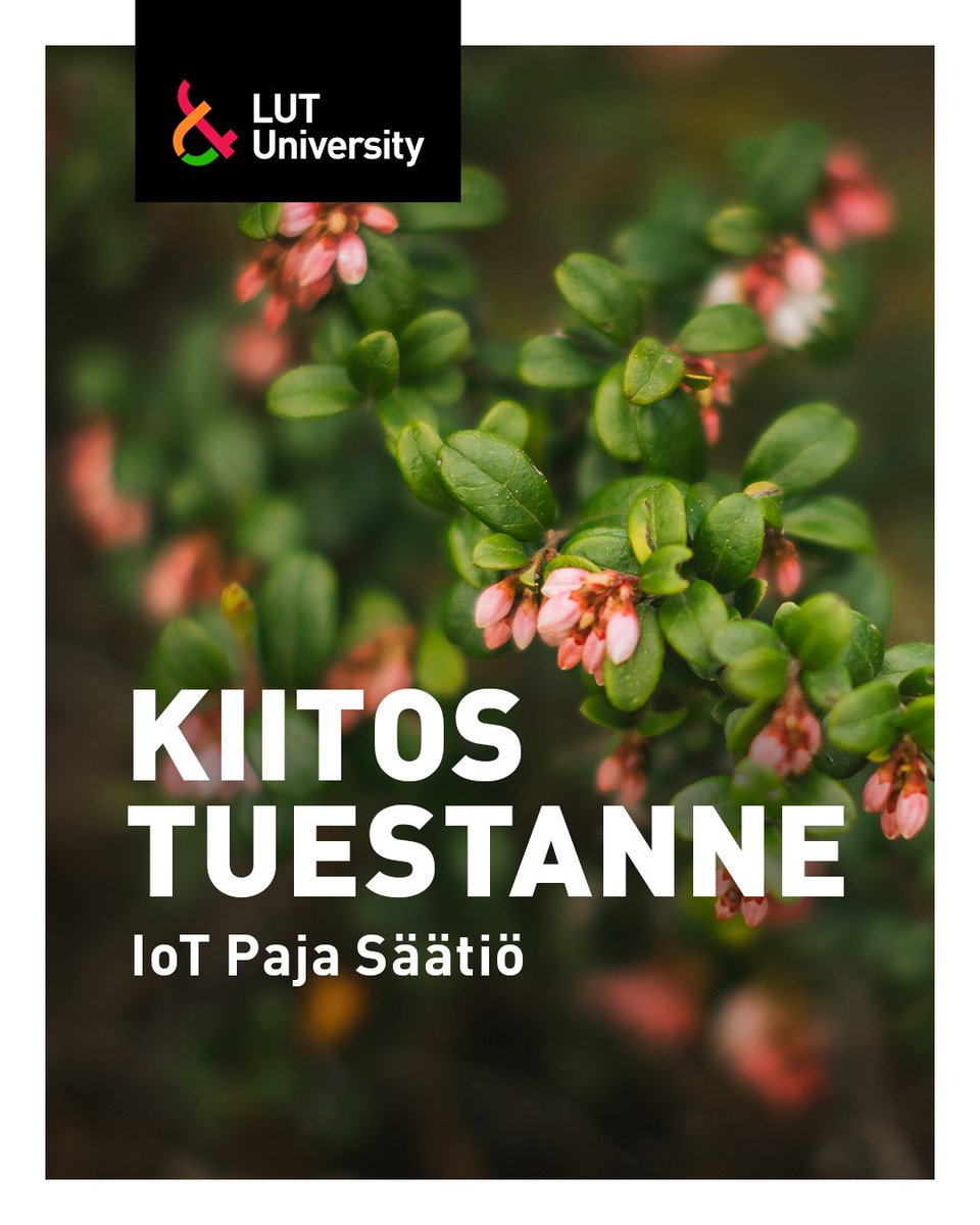 UniLUT's tweet image. IoT Paja Säätiö tukee LUTin teköälyosaamista miljoonalla eurolla. 🚀

Lämmin kiitos upeasta lahjoituksesta! 💚

➔ Lue lisää lahjoituksesta: lut.fi/fi/uutiset/lut…

#unilut
#iotpaja
#lahjoitus