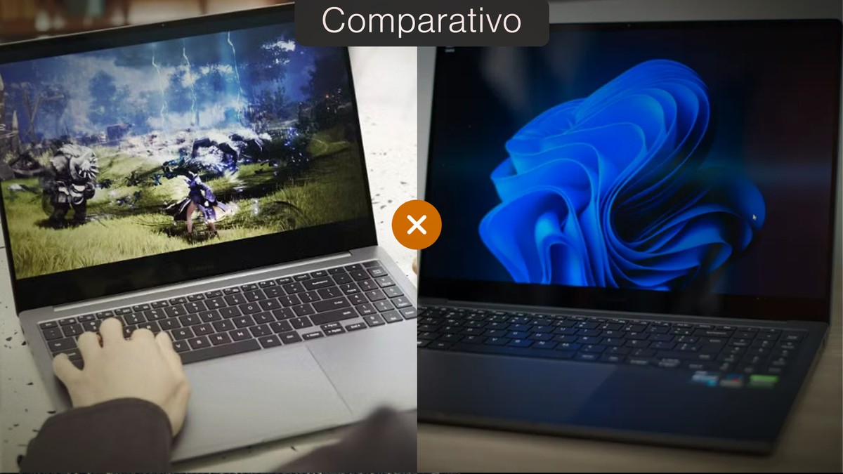 Galaxy Book4 Ultra vs Galaxy Book3 Ultra: compare notebooks Samsung techtudo.com.br/comparativo/20…