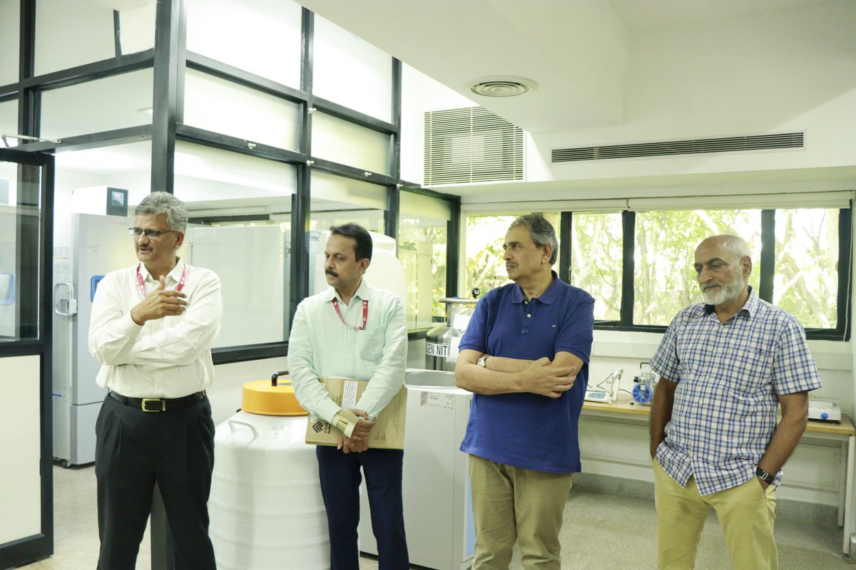 A Clinical Research Biorepository was recently established at @NCBS in collaboration with @TIGS_India, with generous funding support from HUDCO @hudcolimited. Many thanks to Strategic Alliance Division, @PrinSciAdvGoI for their support!