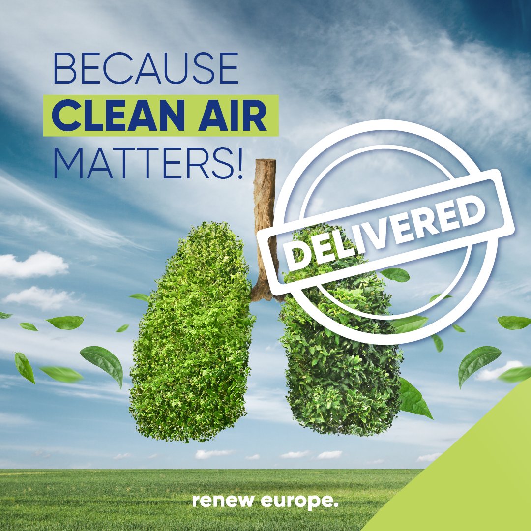 Improving our air quality is a no brainer! @KarinKarlsbro 'The vote in @Europarl_EN today will improve and update our air quality standards towards a cleaner & healthier future for Europeans. With these rules we can save lives and make the air we breathe considerably fresher.'