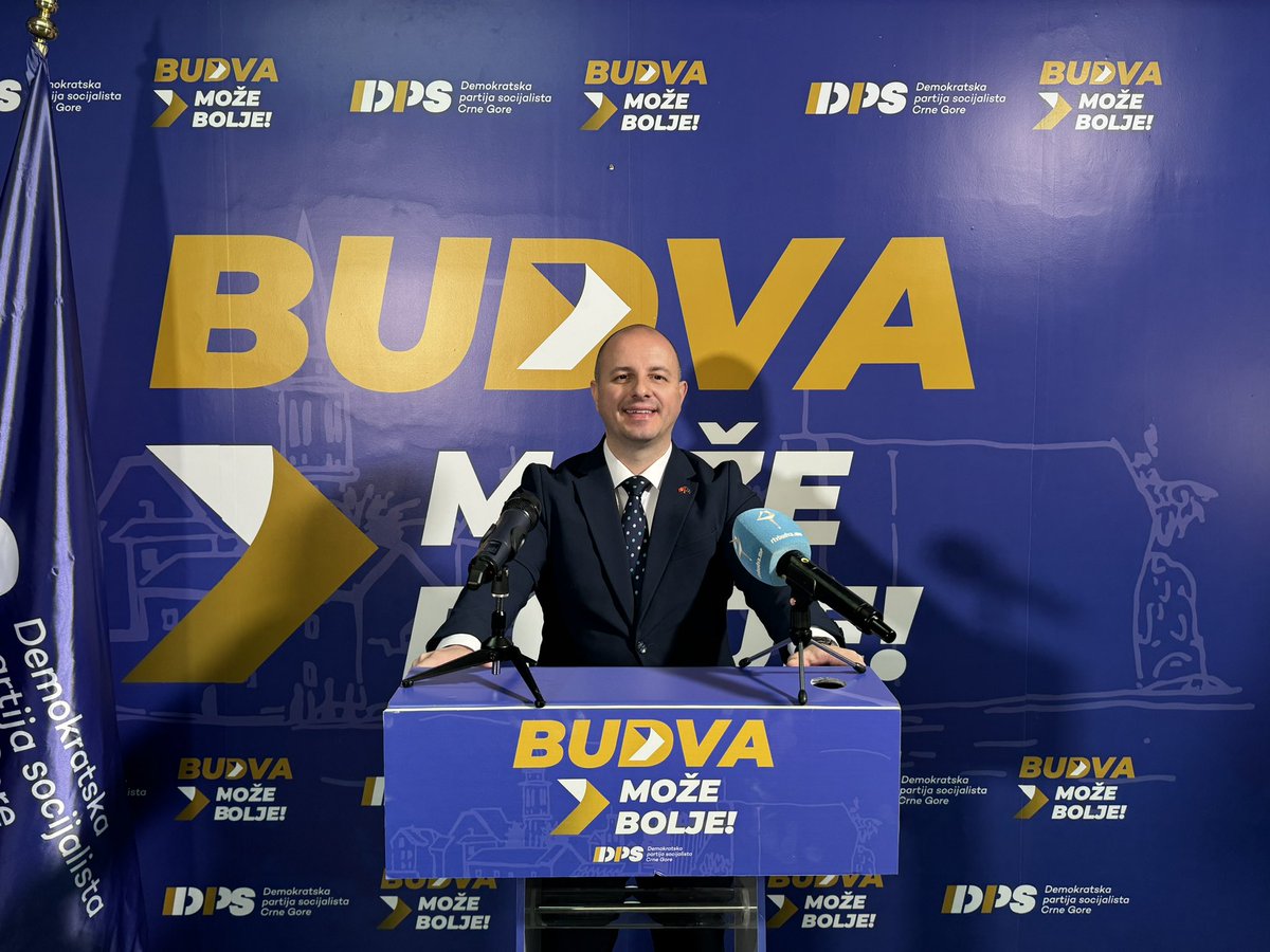 🎥 Pratite #PresKonferenciju #DPSBudva na kojoj govori nosilac liste “BUDVA MOŽE BOLJE”, prof. dr @MilovicNikola. 

🔗 facebook.com/share/v/N7KMUo…

#DPSCG
#PolitikaCG
#CrnaGora 🇲🇪
 #NikolaMilović 
#BudvaMožeBolje