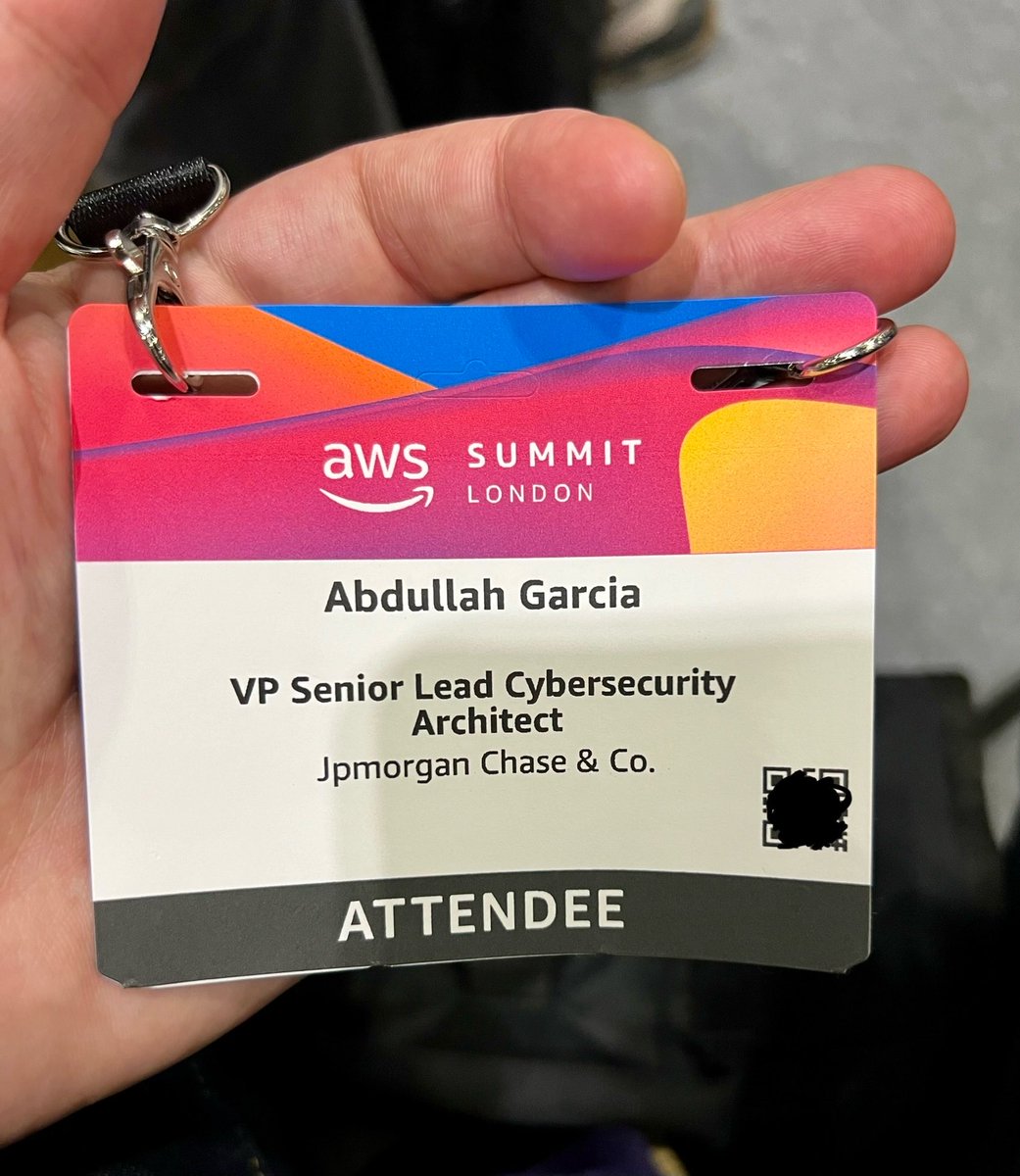 abdullahgarcia's tweet photo. My agenda today:

- Serverless Security Workshop 
- AI Landscape
- Cyber Resiliency
- Cloud Security Strategy
- Securely Building Generative AI Apps

#Cybersecurity #TodayAtWork https://t.co/zJv0fWc7Nc