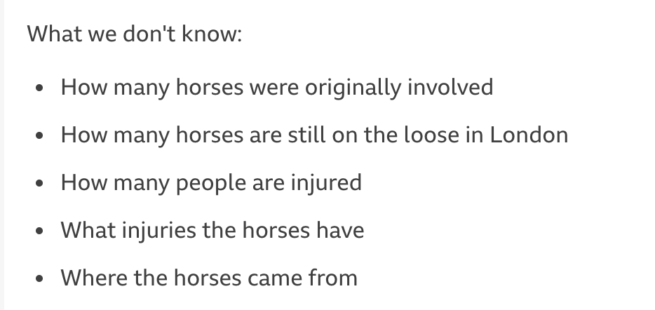 Imagining the editor of BBC News screaming these questions wildly in the newsroom