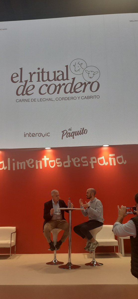 eurocarne's tweet photo. Hoy en #SG37 se presenta la campaña El ritual de cordero que @Interovic pone en marcha junto a 16 reconocidos chefs españoles https://t.co/Tvoq3Kroi9