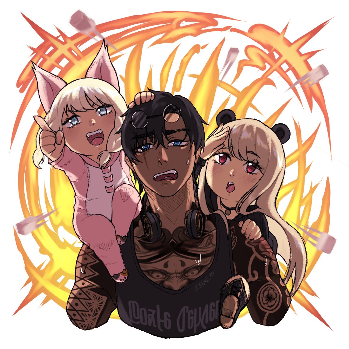 𝗧𝗵𝗲 𝗕𝗼𝘇𝗷𝗮 𝗖𝗮𝗿𝗿𝘆 !  🔥👩‍🚒👨‍🚒👩‍🚒🔥

 art by me