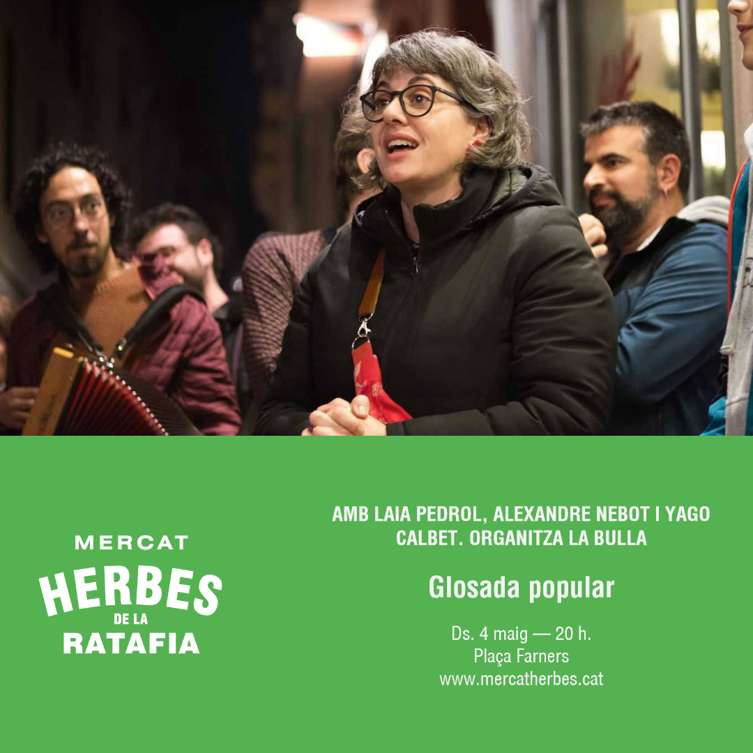 Conf_Ratafia's tweet photo. Glosada amb Laia Pedrol, Alexandre Nebot i Yago Calbet. Organitzat per La Bulla https://t.co/ek0uop2DEo
