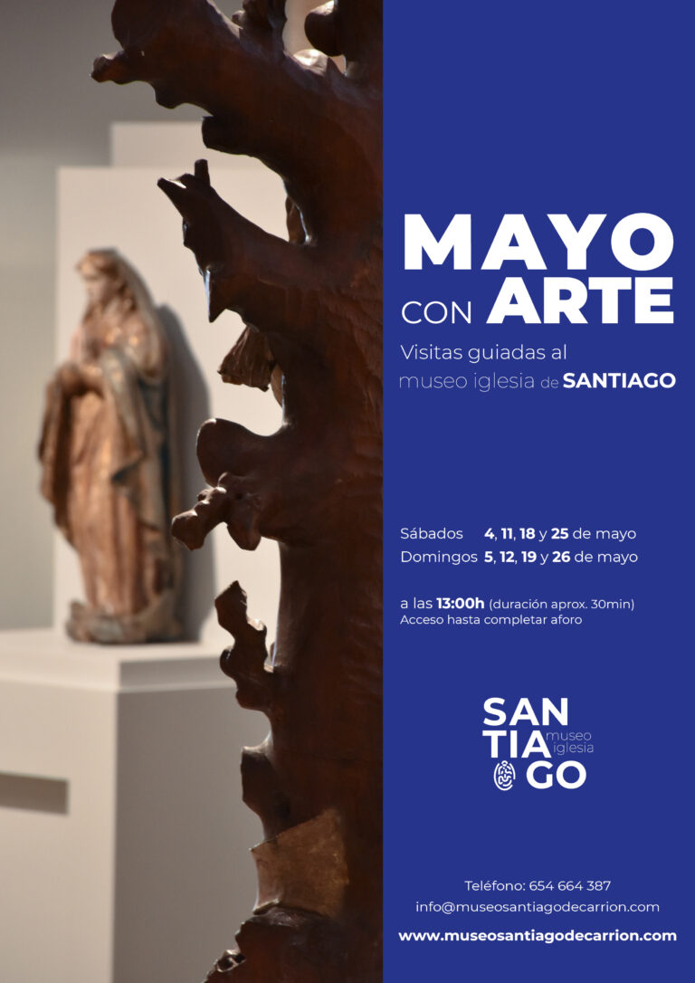 ‘Mayo con Arte’, la nueva iniciativa del Museo Iglesia de Santiago de Carrión de los Condes radioaguilar.com/ultimas-notici…