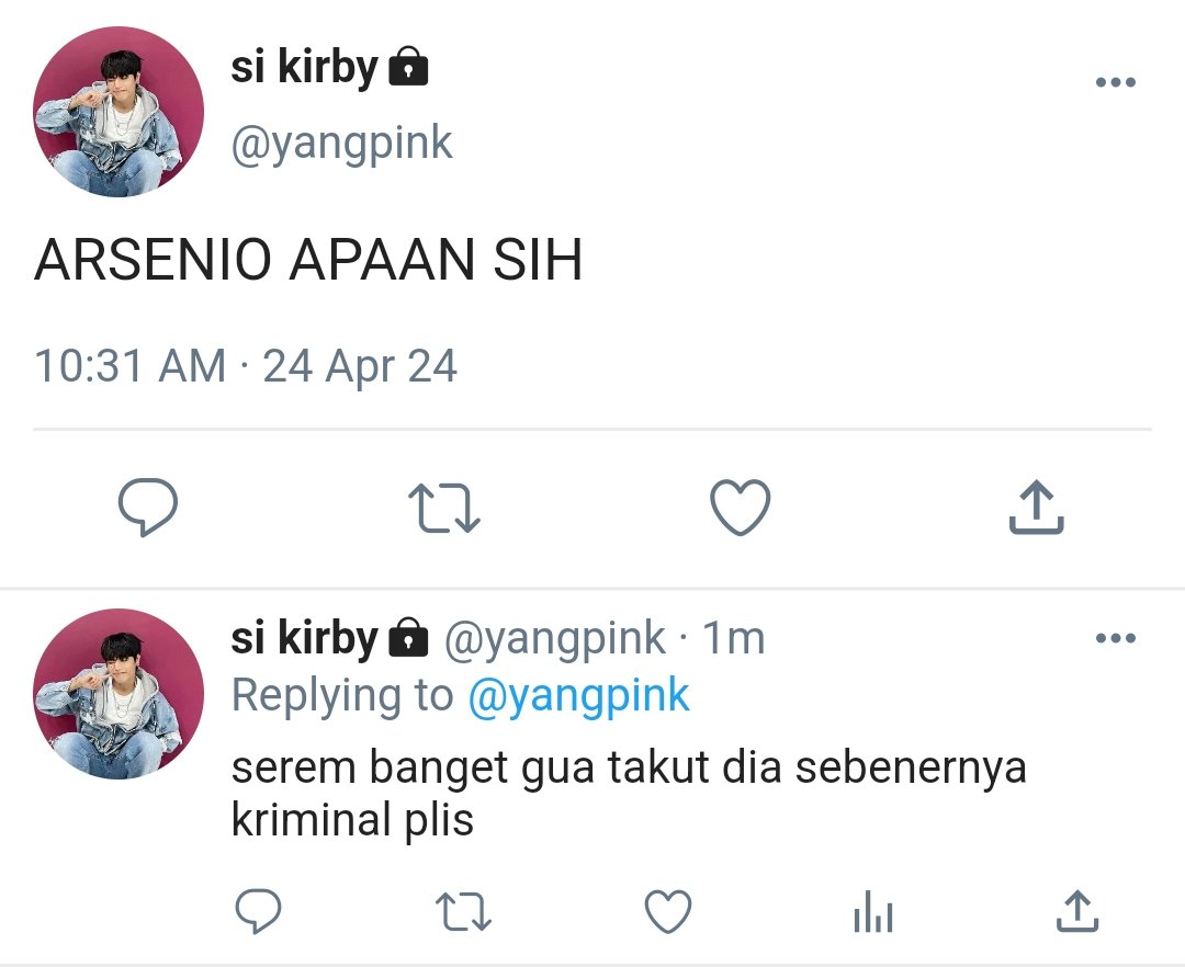 kasawroteit's tweet photo. sanwoo 낫웡 few tweets fic lokal au

arsenio (sn) dan pengakuannya yang bahkan nggak bisa raven (wy) prediksi. https://t.co/2IQhU9t8tl