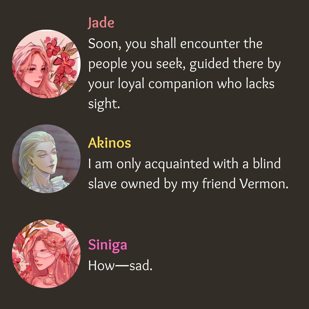 veraroism's tweet photo. Check out BookII-Ch68: Back to Lipin (Part 1 &amp; 2)  https://t.co/id8AQ0tJl8 via @tapas_app 

✨ 
#tapascommunity #tapas_app #novel #fantasy #drama #action #adventure #villains #oc #blind_protagonist #bromance #angst #rivals #family #revenge #ATSVJ https://t.co/E96M4X9Dml
