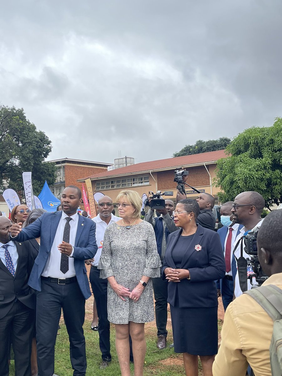 As CEO of @NsambyaHospital, I welcomed @AnitahAmong, the 11th Speaker of Uganda's Parliament, as our Guest of Honor for the 13th Cancer Run launch and site visit to the radiation bunkers.