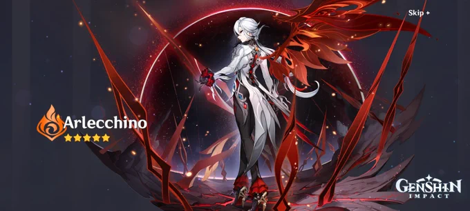 Father is home!! (along with her scythe) 
