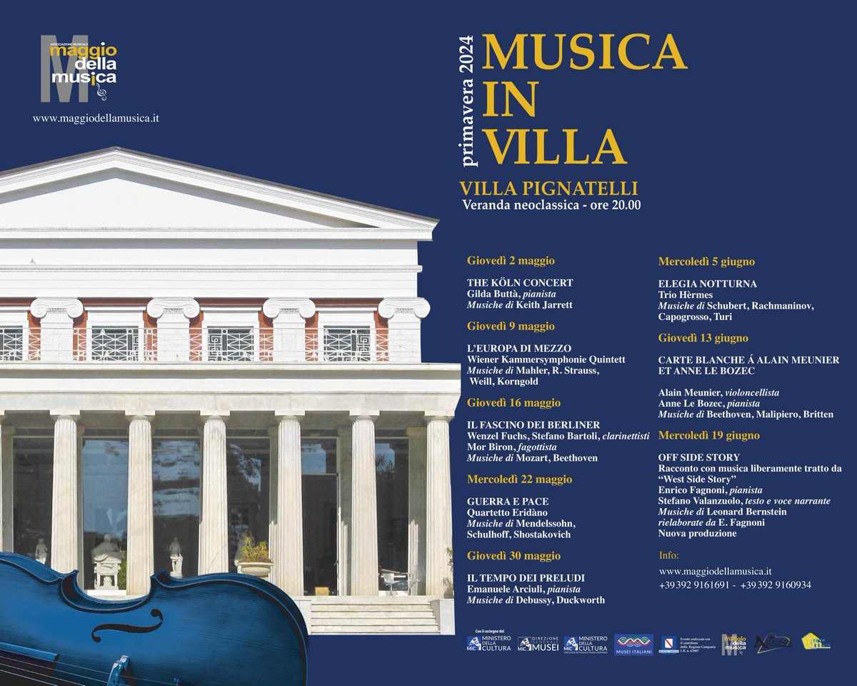 MAGGIO DELLA MUSICA 2024: LA PIANISTA GILDA BUTTÀ A VILLA PIGNATELLI CON LO STORICO CONCERTO DI COLONIA DI KEITH JARRETT museicampania.cultura.gov.it/maggio-della-m…