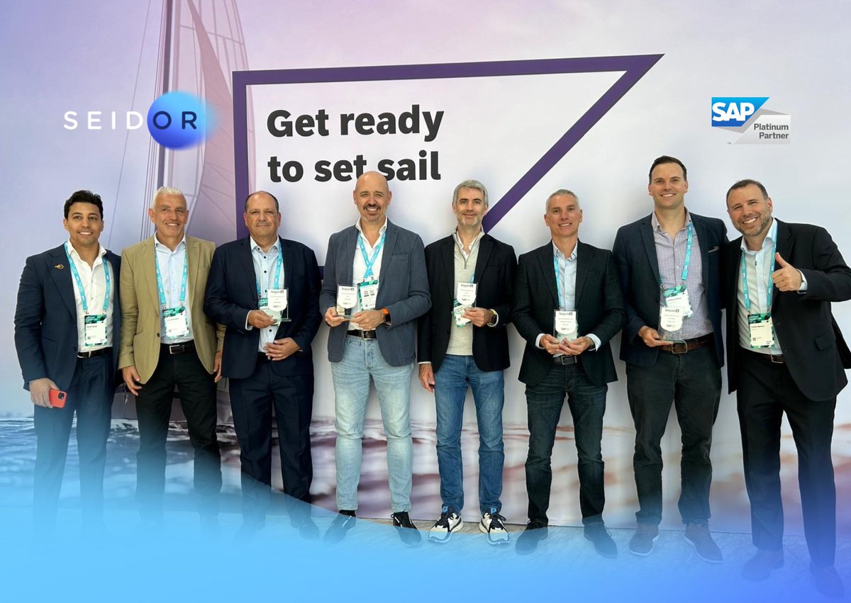 SEIDORONE's tweet photo. 🌟  Our team recently had the privilege of attending the exclusive SAP Partner Summit for SME 2024 in Madrid. There, we explored the latest SAP products and features, all aimed at empowering our customers' businesses.

#Seidor #SAPPartnerSummit #EmpowerSMEs #Innovation https://t.co/3zKB4mOFbj