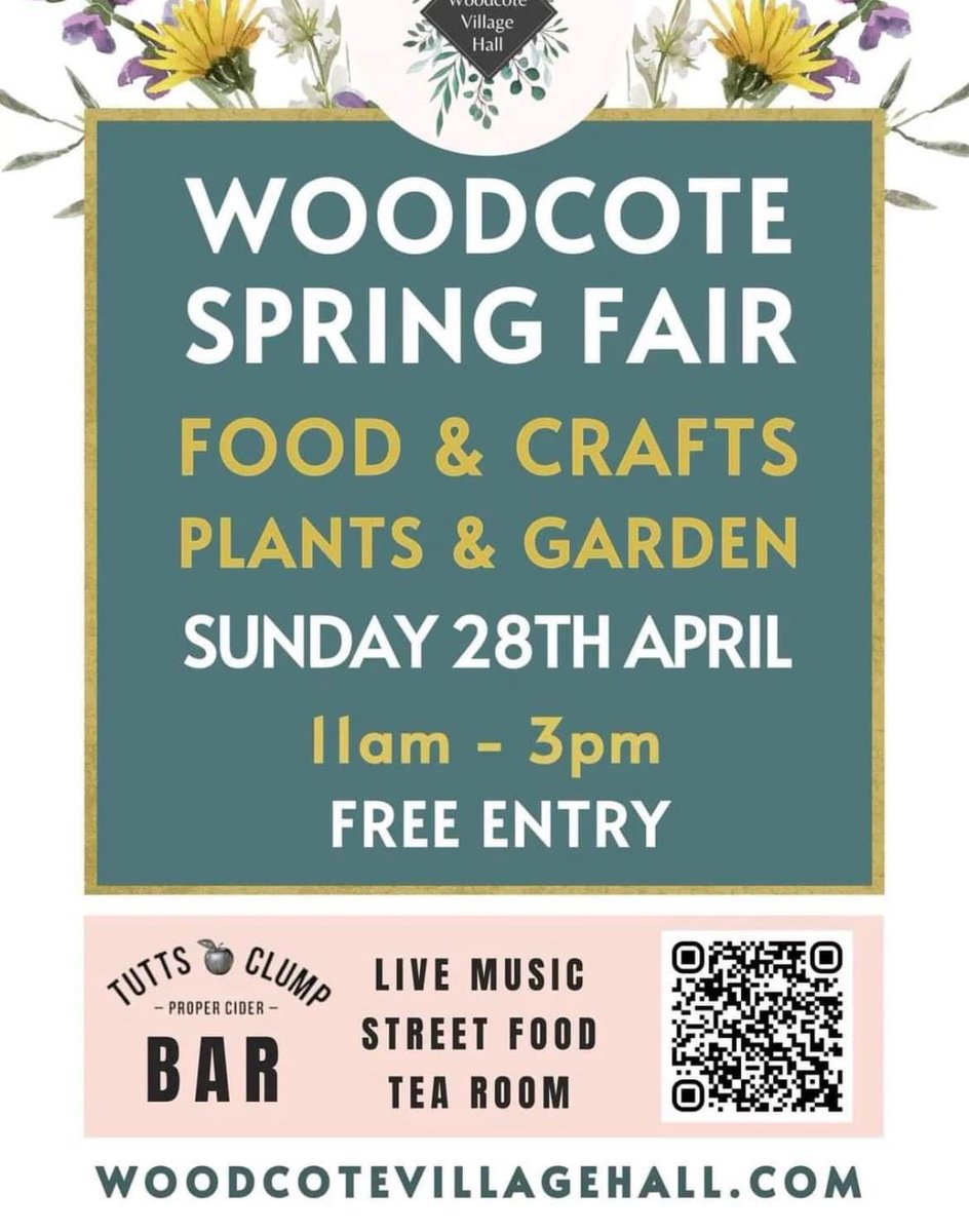 Come and visit us this Sunday at the Woodcote Spring Fair 🍻🌼🎠🍭 - #woodcote #tuttsclumppropercider #supportlocal