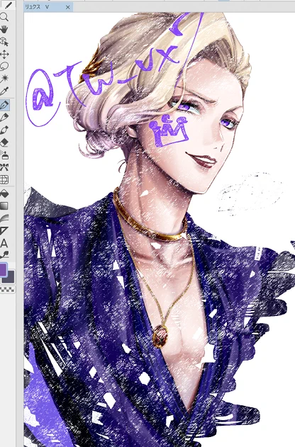 4枚目はまだまだ途中のイラストですが、推しと美しいものが好きです!!!!← #私はこういう絵師です見た絵師全員参加#twstファンアート 