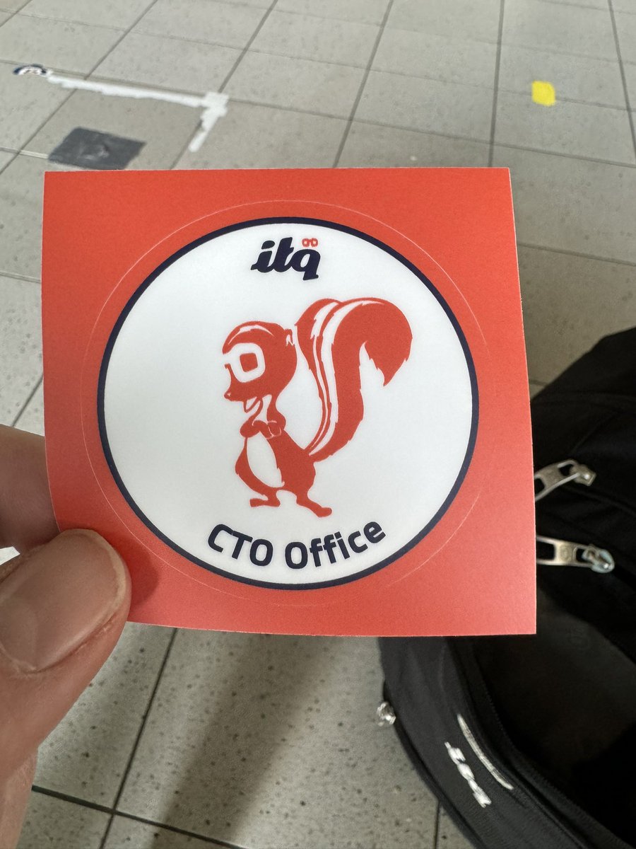 For anyone who will be at the @MyVMUG German UserCon, I’m bringing @ITQ CTO Office stickers! Anyone recognize the logo? #ITQlife