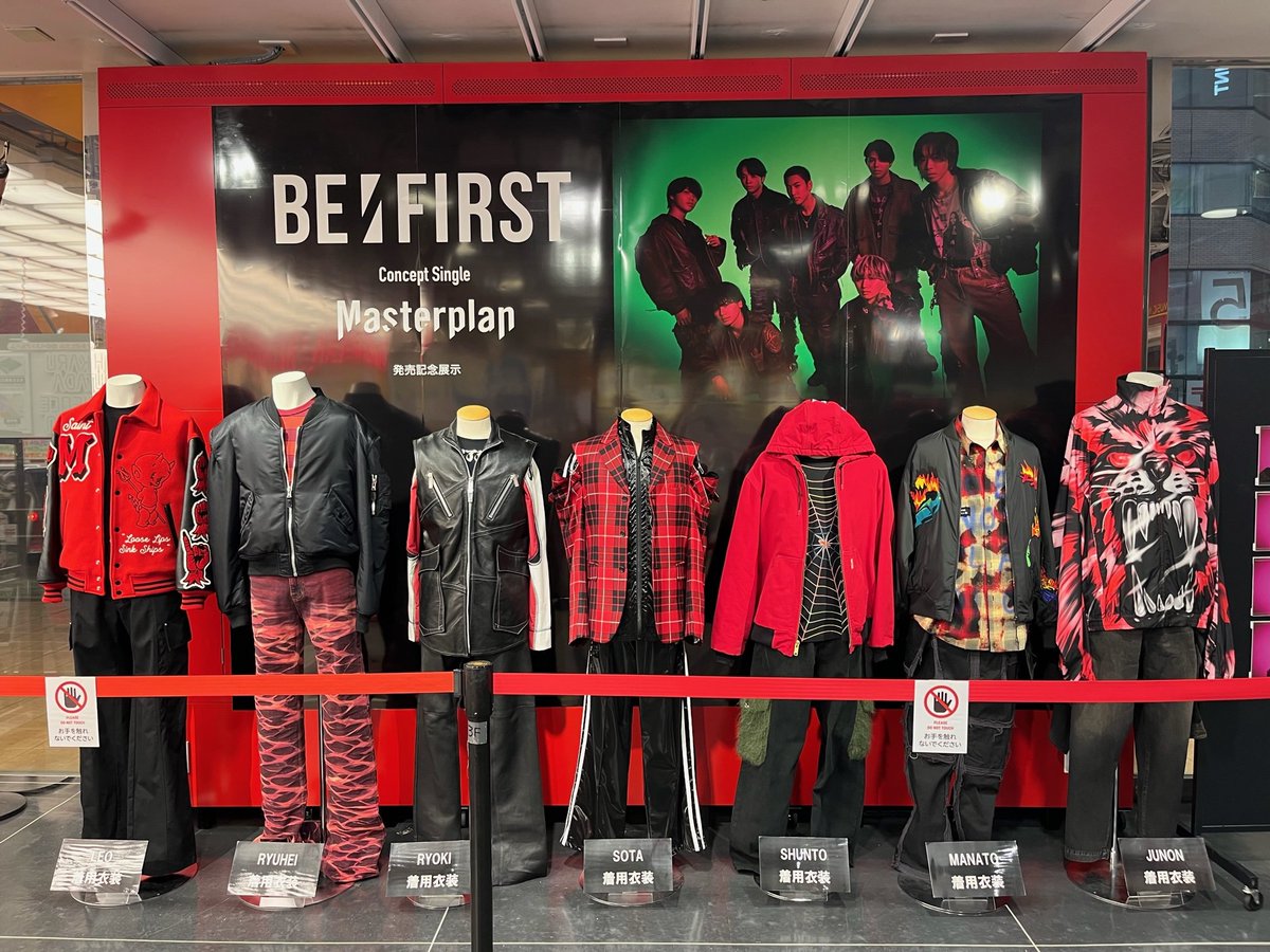 BEFIRST】 BE:FIRST 5th Single 『#Masterplan』 発売を記念して渋谷店