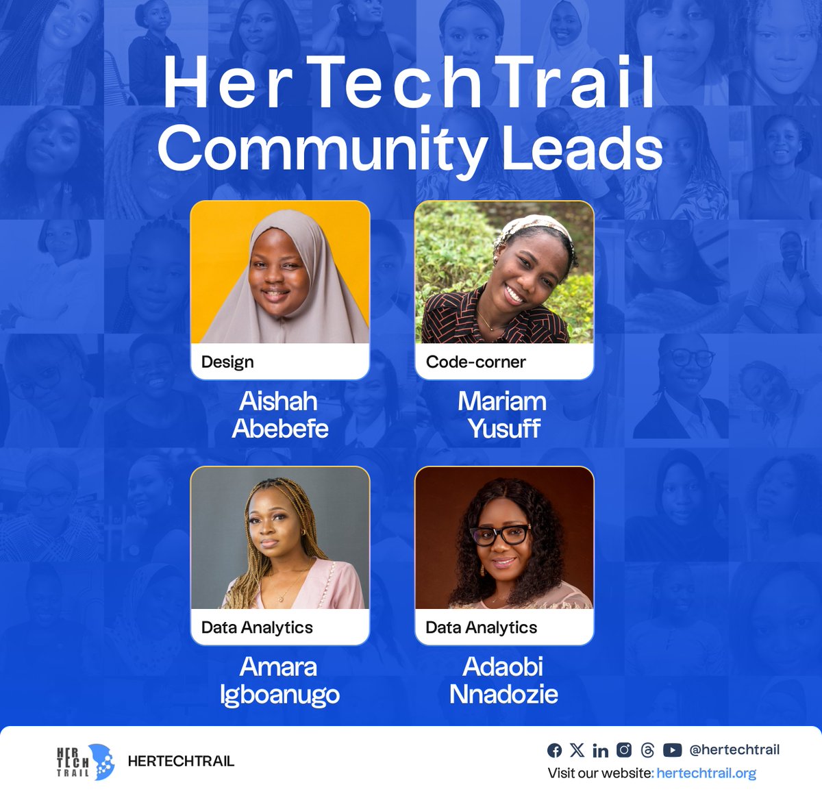 For over four years, we had a dream to create a safe space for Black women in tech to connect, grow, and thrive 💡. Today, that dream has become a reality, with over 20,000 community members globally 🌎! But we didn't get here alone 🤝. We have an amazing team of community leads…