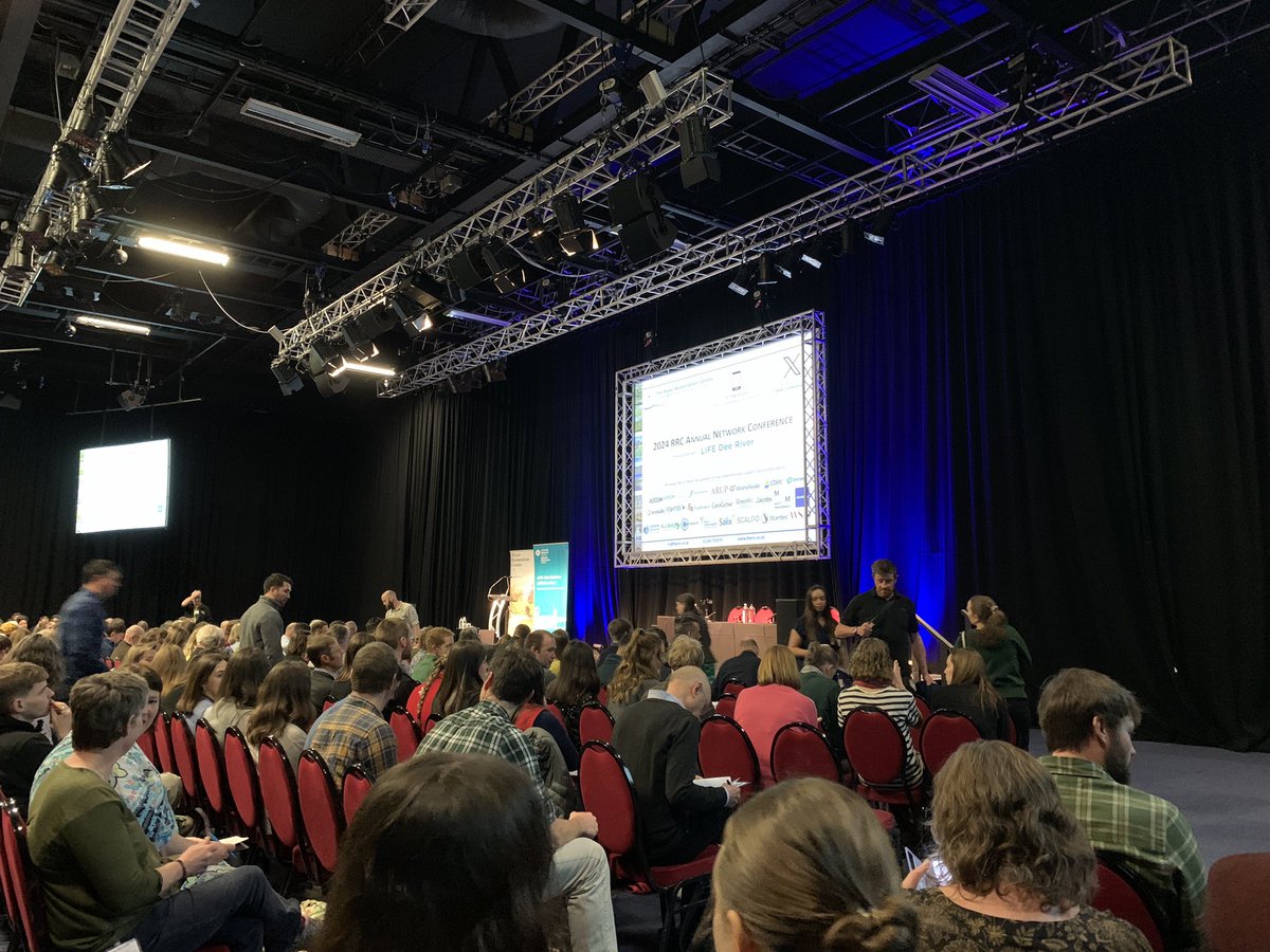 EAGeomorphology's tweet photo. Weโre at the #RRCConference this week in Llandudno.
Come and find us if youโre interested in hearing about the work of EA geomorphologists on river restoration! https://t.co/8q6fRCzggu