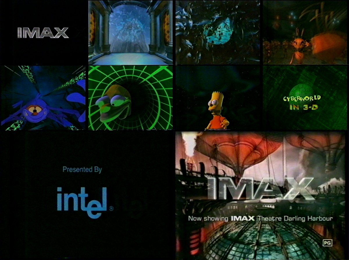 IMAX Darling Harbour - Cyberworld in 3D - TVC (TEN-10 , January 2002)
#ZampakidsArchives