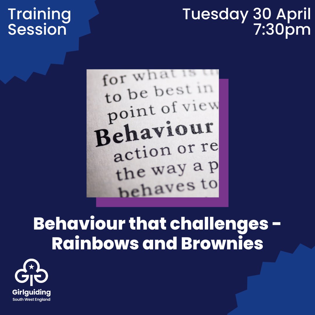 🎓 Don't forget to sign up for the Behaviour that Challenges training on April 30. Book your spot now on the Learning Platform.

#GGSWE #GGSWETraining