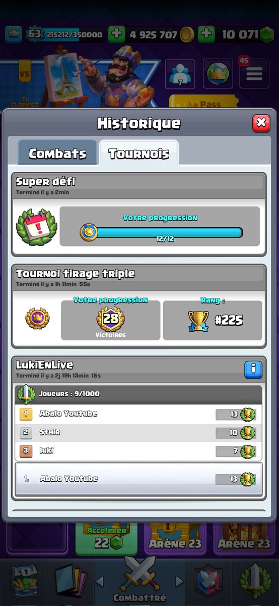 Reprise intensive du jeu même si la méta n'est pas la meilleure

Espérons une bonne fin de saison 🙈