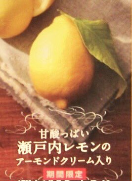 #瀬戸内レモンパイ　#アンテノール　#阪神百貨店
サクサクで美味しかった〜🍋✨
