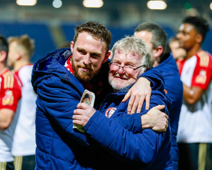 wokingfc's tweet photo. It’s been a pleasure, Jim! 

Wishing you all the best for the future.❤️🤍🖤 https://t.co/lCPF3yI90L