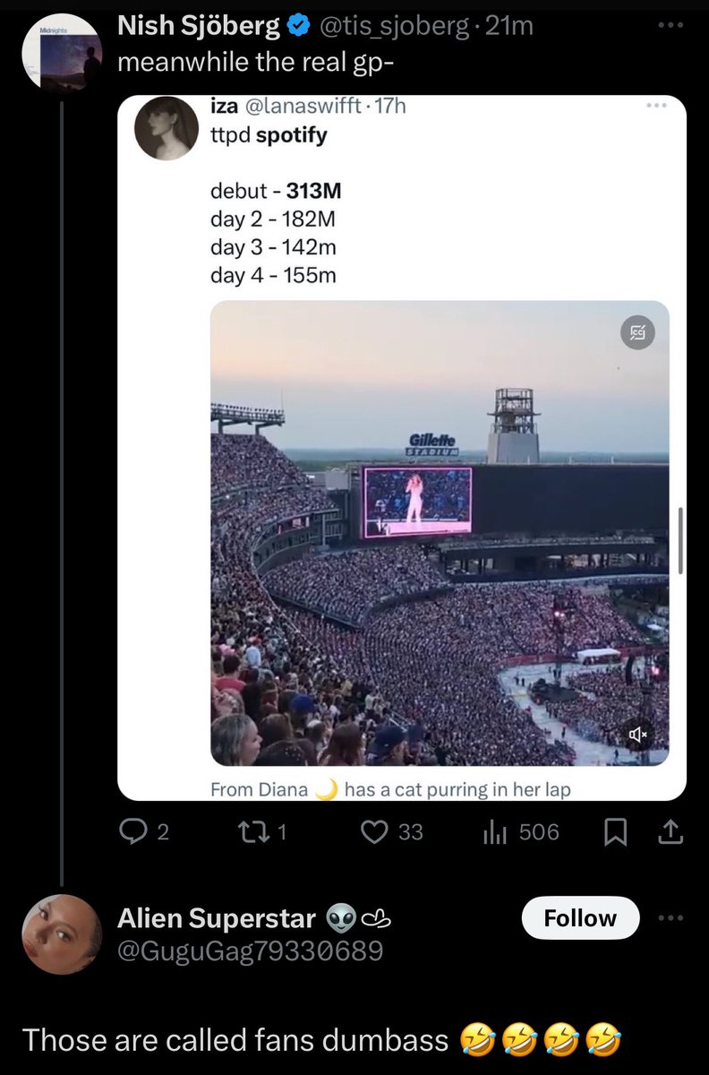 4K people = public but 200M = fans??