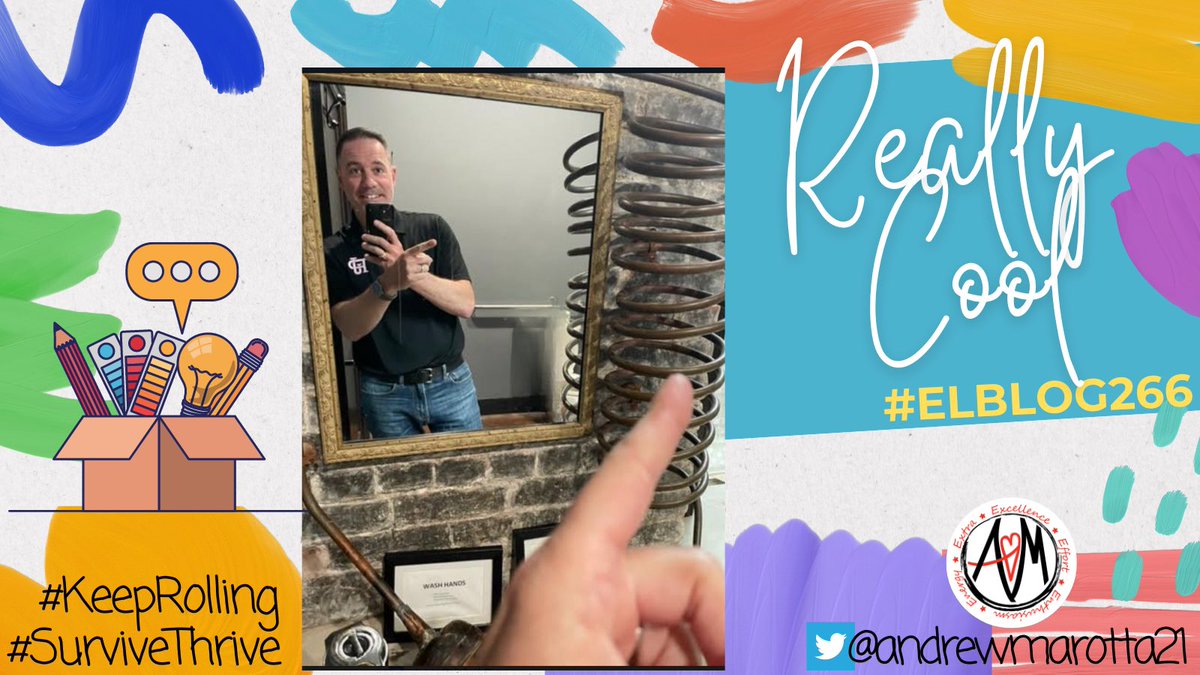 Really cool! The next #ELBlog bit.ly/ELBlogReallyCo… Keep being creative friends #survivethrive @CCOSA @vtprincipals @ModelSchoolsHMH @CreightonJaster @MassCUE