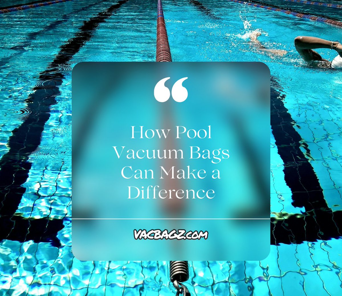 Say goodbye to constant cleaning and hello to more time enjoying your sparkling pool! Check out our Swimming pool vacuum bags at vacbagz.com #vacbagz #swimming #swimmingpool #vacuum #vacuumbags #vacbagzdebrisbags #cleaning #makingdifference