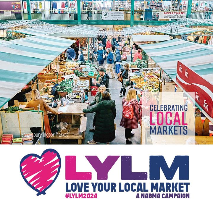 🎉 Official Love Your Local Market merchandise is available to order now. You can order online using debit 💳 / credit 💳 card or official purchase order. #LYLM2024 Deliveries now live 👉 loveyourlocalmarket.nabma.com/shop/ 🛍️