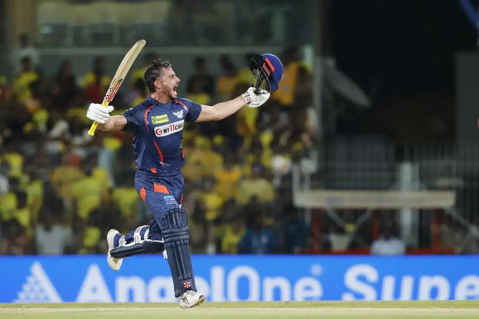 Are you over THAT Marcus Stoinis innings yet? 😮‍💨🔥 An unbeaten 63-ball 124 that contained 13 boundaries and 6 sixes. Tore Chennai to pieces. 😮‍💨 (📸: @espncricinfo)