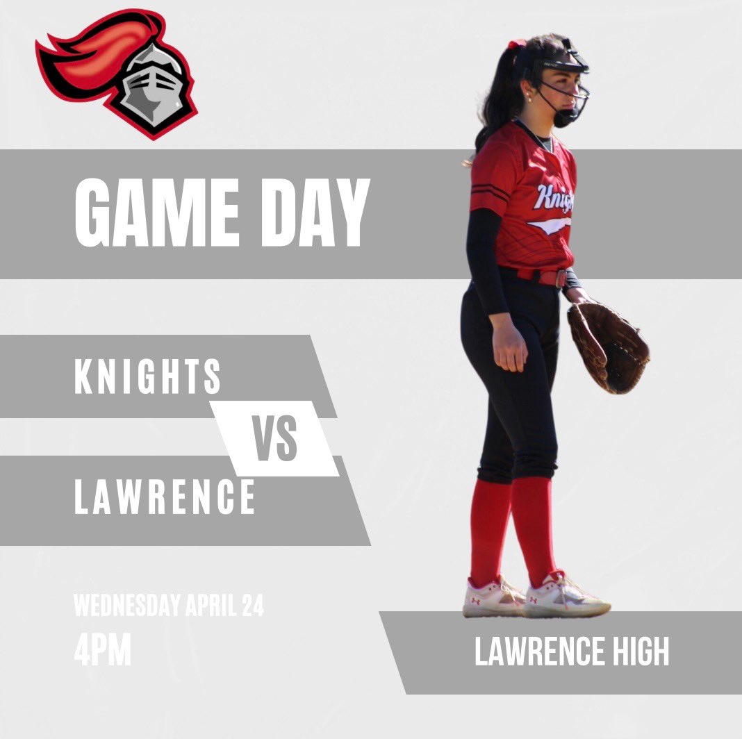 NA_Softball1's tweet photo. 🚨 🥎 GAME DAY 🥎 🚨

⏰ 4 pm
📍@ Lawrence High
🆚 Lancers
@NA_Athletics

#getitDunn ⤵️ https://t.co/4KxJKcFBqS