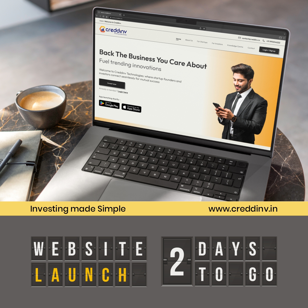 Big news! Launching CREDDINV’s website in just 2 days! Experience a super-nexus for investors and startups. Mark your calendars for April 26, 2024.

Website: creddinv.in

#Creddinv #InvestmentPlatform #IndianStartups #VentureCapital #StartupCommunity #LaunchDay