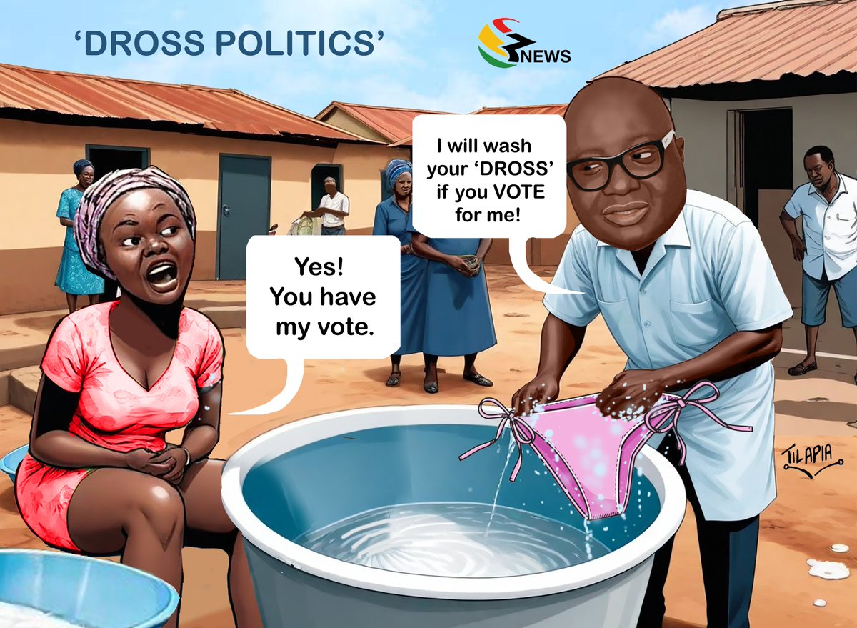 'Dross Politics': Wash one get one vote.