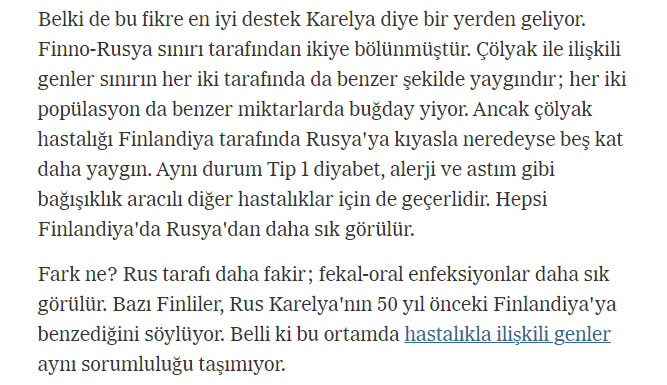 Al işte. Gen aynı, buğday aynı. Ne farklı, mikrobiyota mı? 2015 nytimes.com/2015/07/05/opi…