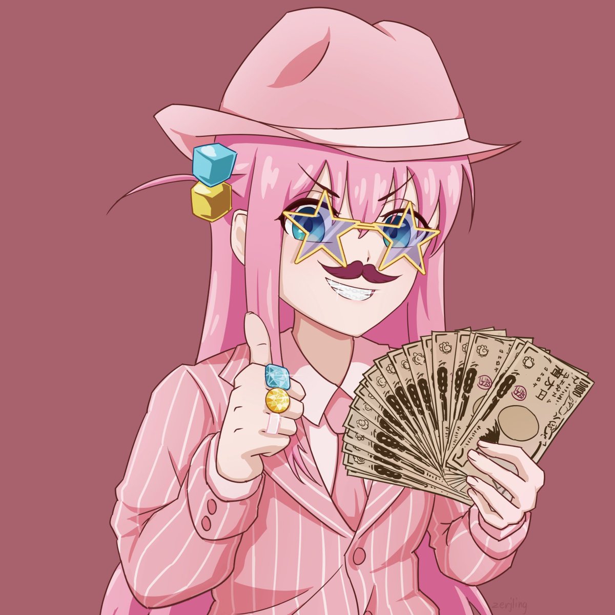 Bocchi the gangster
(her channel got monetized)