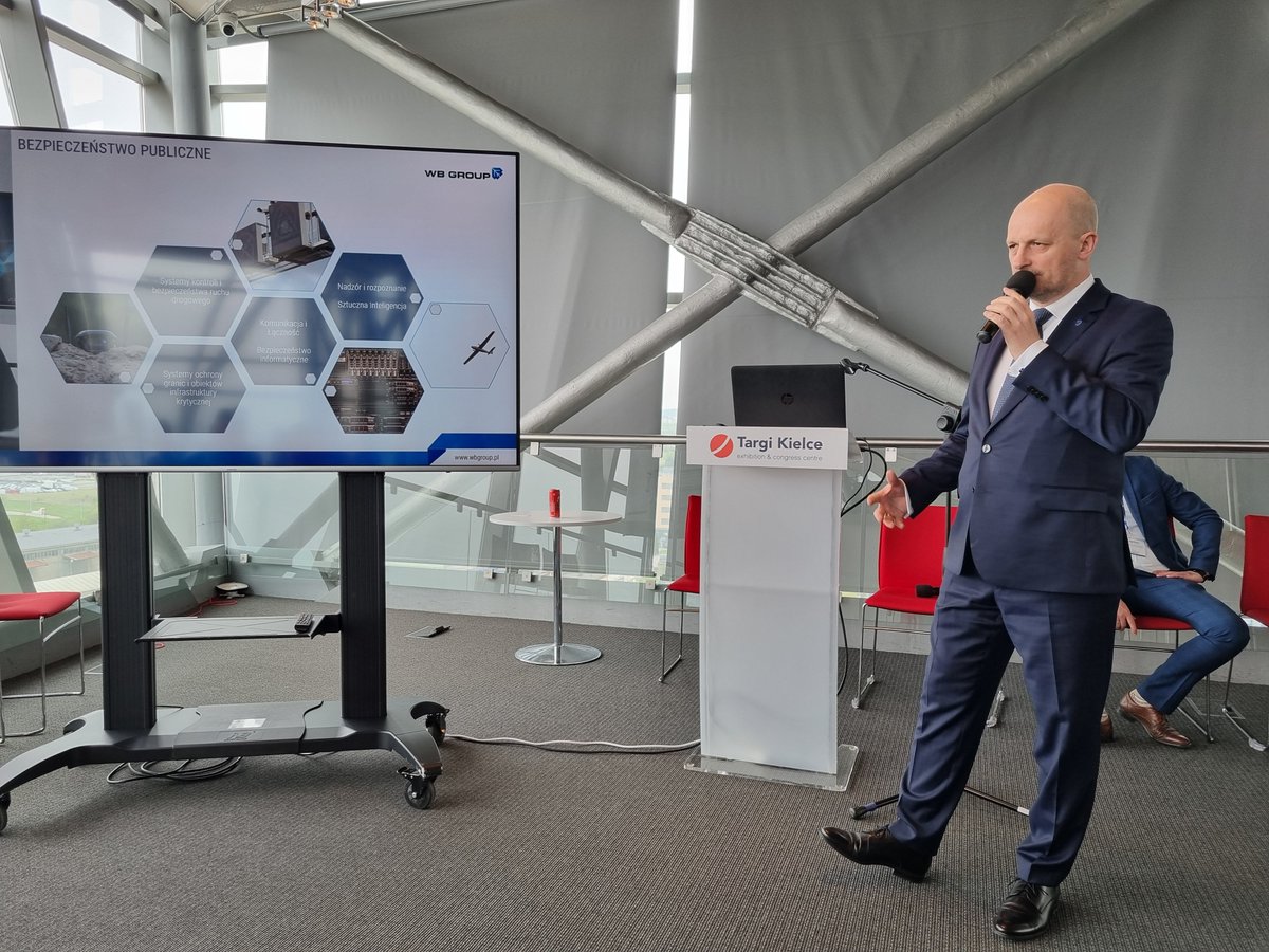 WBGroup_PL's tweet photo. Na targach @polsecure rozpoczęła się Konferencja @WBGroup_PL poświęcona premierze zintegrowany system bezpieczeństwa i ochrony A4S #FORCULUS. https://t.co/tuCwLA1uZC