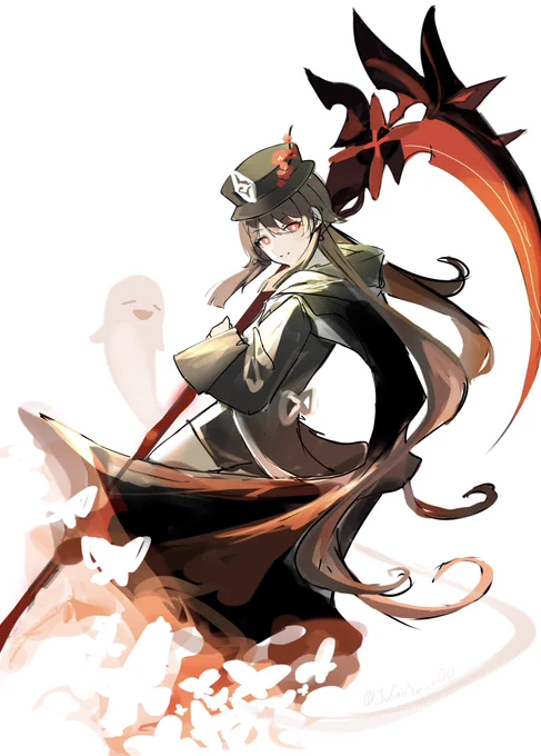死神っぽくてかわいい       #Hutao  #原神 