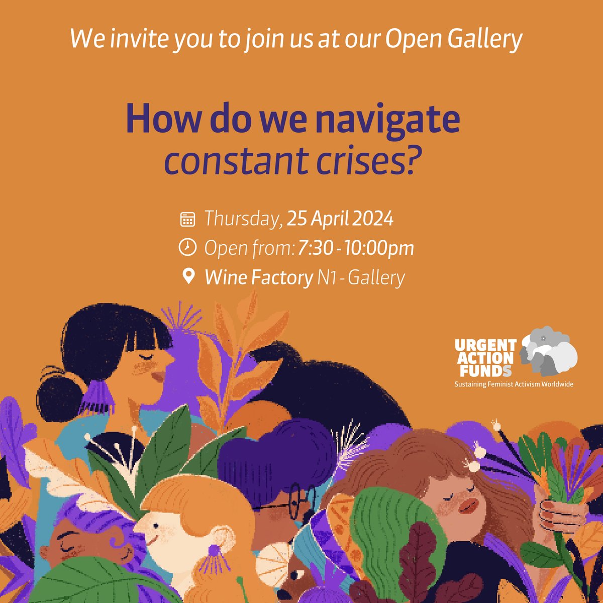 Join us at the #FundingFuturesFestival Open Galleries where our work on crisis and care comes to life. See you there! @UAFAfrica @UAF_AnP @FAU_LAC