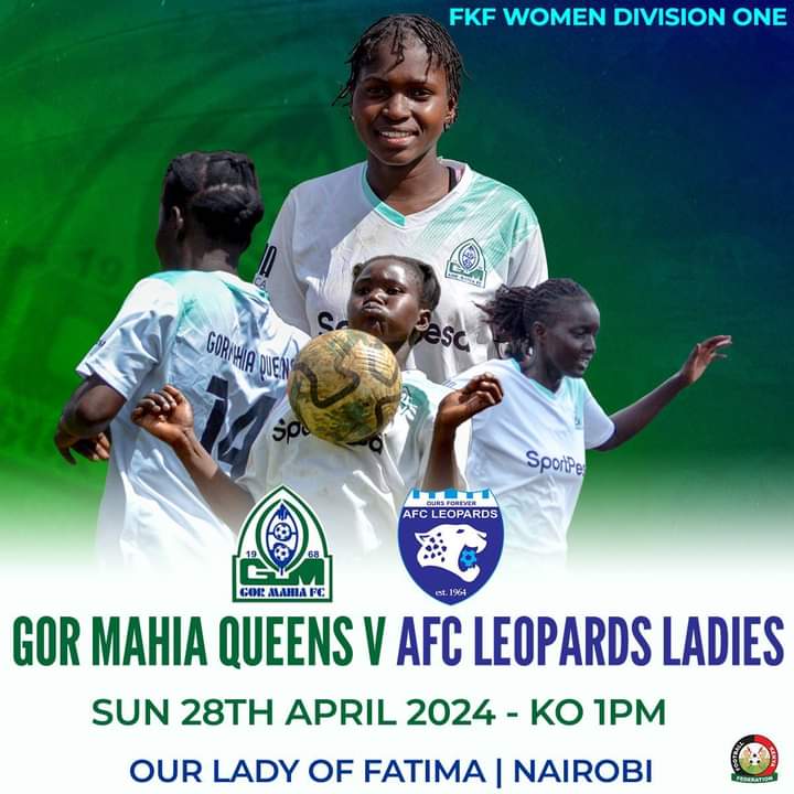 Tuko na #MashemejiDerby  ingine hii Sunday.

This time it's a ladies affair.

AFC Leopards, shall we?