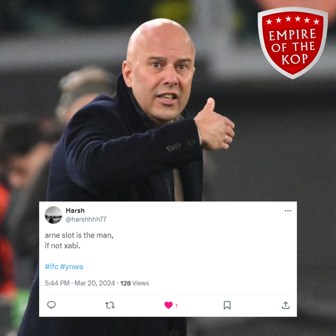 empireofthekop's tweet photo. Put some respect on his name 👏

Fair play, @harshhhh77 - called it in March 🇳🇱🤝 #LFC https://t.co/zXIdQyhgTv