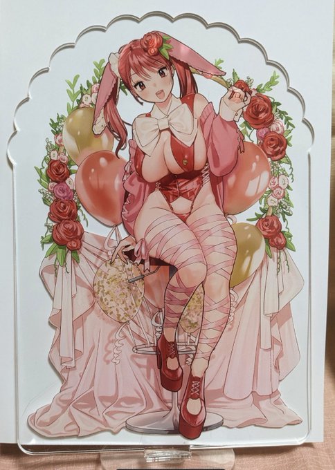 アスクタ届きました😭19cmあるから存在感があって良い…!発色も良い…!5月コミティアで出します👍 