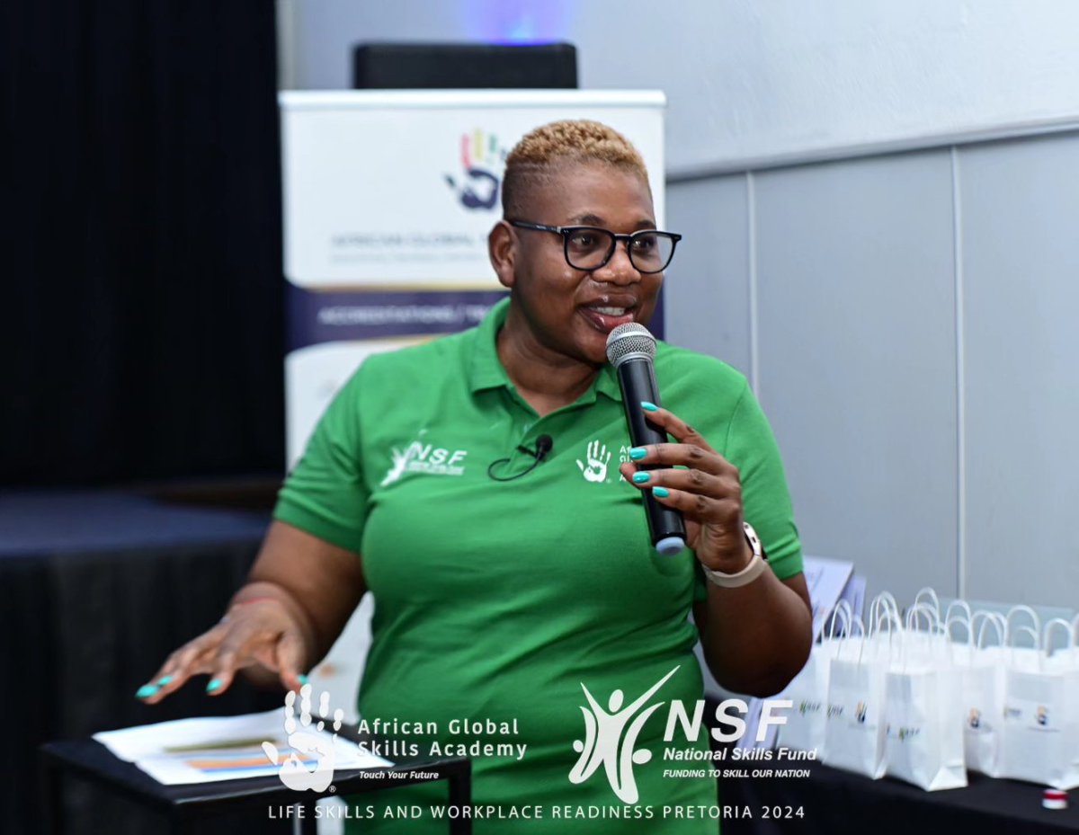 agsa_sa's tweet photo. Another week of touching the young minds of the future

Our partnership with the National Skills Fund takes us to the City of Tshwane!

#NationalSkillsFund #TouchYourFuture https://t.co/Xg8BavBs8v