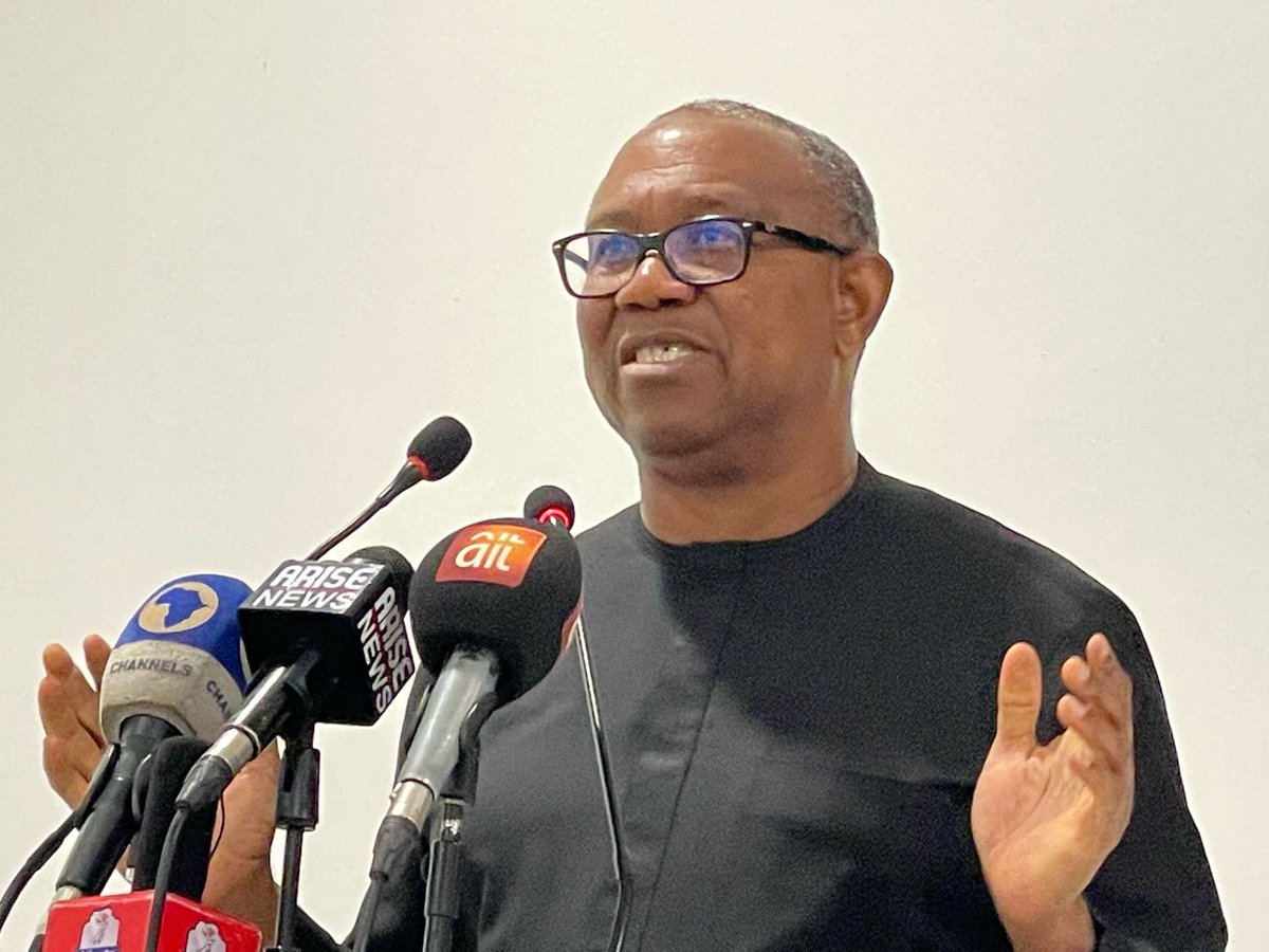 Earlier today in Abuja, HE Peter Obi held a press conference, outlining his plans to tackle two critical issues facing Nigeria: water scarcity and the education crisis.